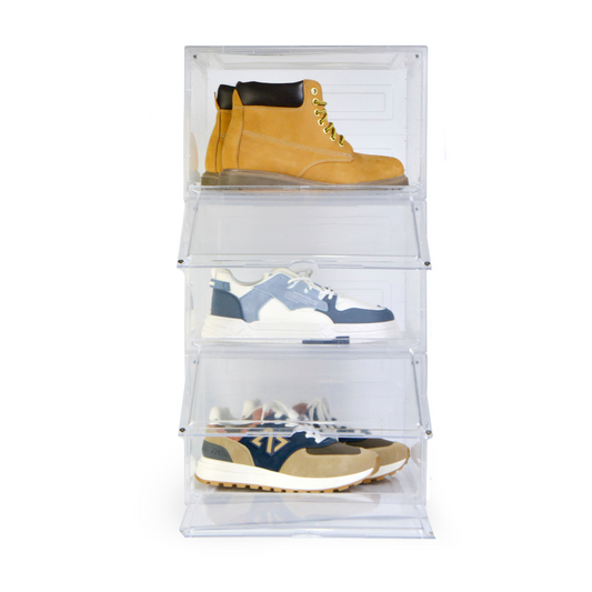 STACK'EM STACKABLE MAGNETIC SIDE DROP SNEAKER CRATE