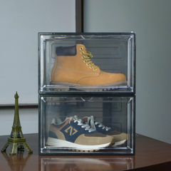 STACK'EM STACKABLE MAGNETIC SIDE DROP SNEAKER CRATE