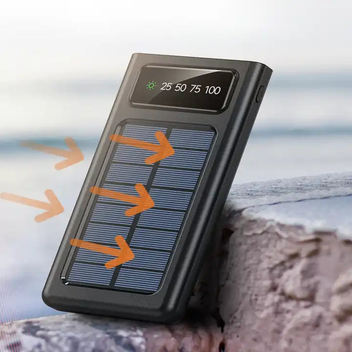 Fast-Charging Solar Power Bank: Stay Powered Up Quickly – Multimart