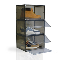 STACK'EM STACKABLE MAGNETIC SIDE DROP SNEAKER CRATE