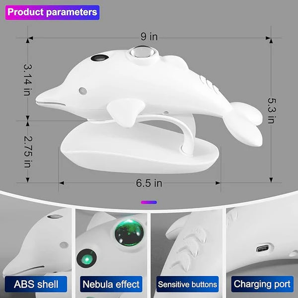 Dolphin Projector Lamp