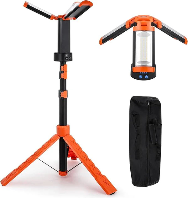 Light With Stand, Triple Cordless LED