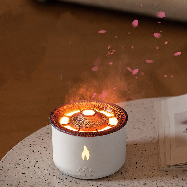 Product information: Power type: AC Noise: below 36dB Color:  Flame monochrome (white)  Shape: round Rated Voltage: ≤ 36V Material: plastic, other