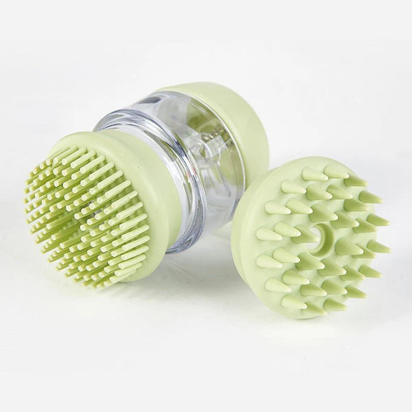 Pet Bath Brush Silicone Massage Clean Beauty Comb Brush