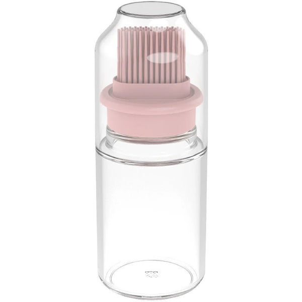 Portable Oil Bottle with Brush Silicone Barbecue Liquid Gadgets High-temperature Kitchen Baking Pastry Barbecue BBQ Tool